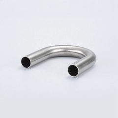 1PC 180 Degree Elbow U-Bend Exhaust Pipe 180° Tube Polished 304 Stainless Steel 07FC0E-D4 - KOEEK