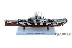 1:1000 Scale USS Alabama BB-60 Battleship Metal + Plastic Ship Model 07FC0E-D4 - KOEEK