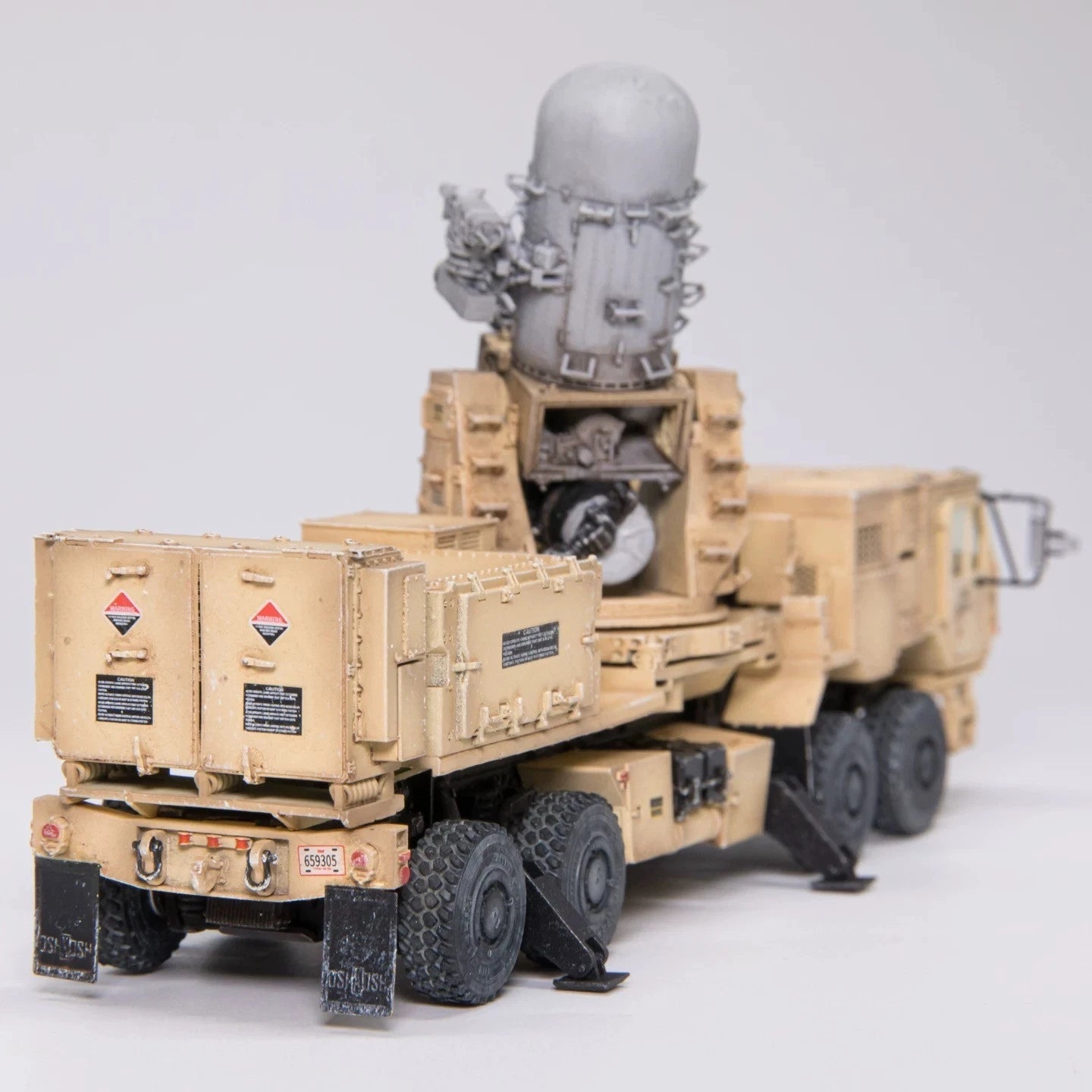 1/72 AM C-RAM Counter-Rocket Artillery Mortar HEMTT A3 Resin Finished Model 07FC0E-D4 - KOEEK
