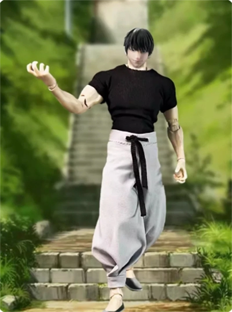 1/12 Fushiguro Toji Jujutsu Kaisen Shirt Pant Clothes for 6" Figure Accessories 07FC0E-D4 - KOEEK