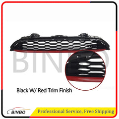 For 2015-2019 Mini Cooper Front Black W/ Red Grille Hood 51137393456 07FC0E-D4 - KOEEK