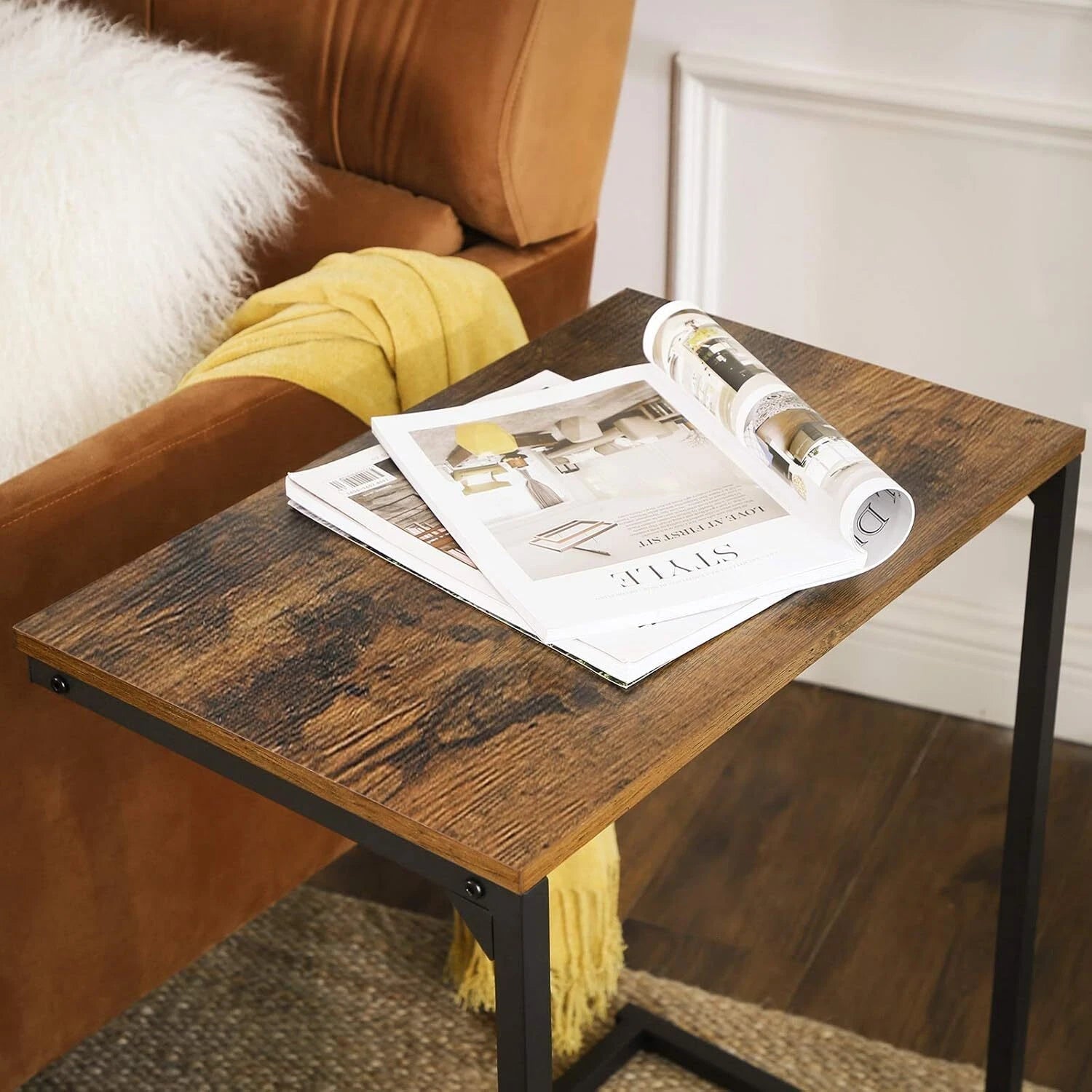 Shaped side table, small coffee table for sofa or couch for living room 07FC0E-D4 - KOEEK