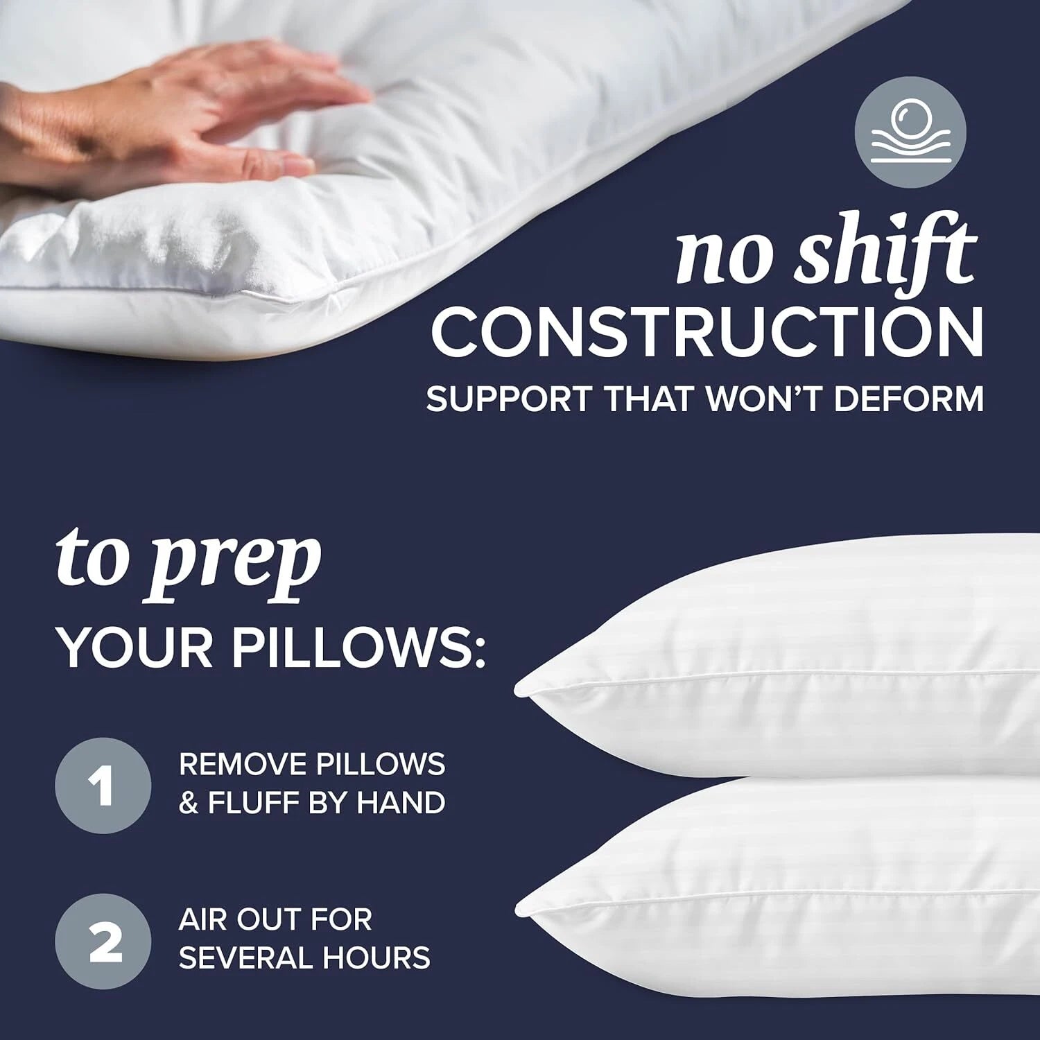 Hotel Collection Standard/Queen Bed Pillowcase Set (Pack of 2) 07FC0E-D4 - KOEEK