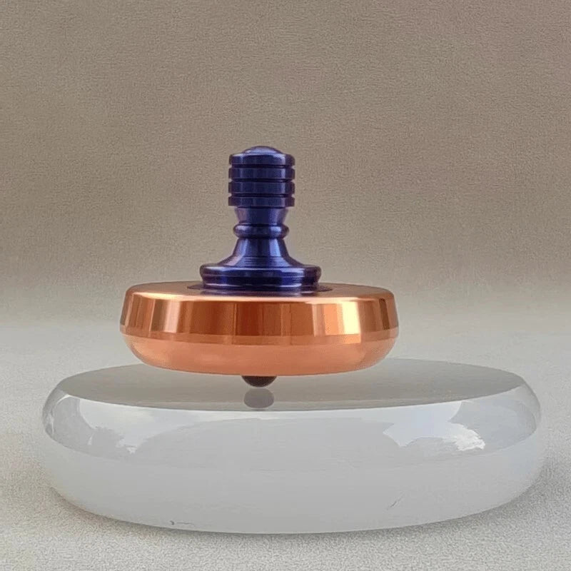 Titanium Copper Spinning Top EDC Top Spinner Mental Stress Relief Fidget Toys 07FC0E-D4 - KOEEK