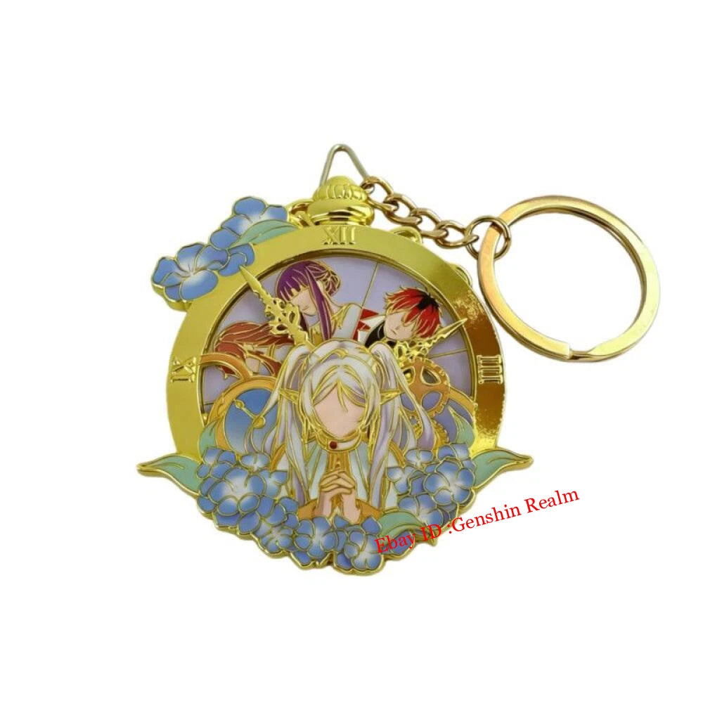 Anime Frieren: Beyond Journey's End Metal Keychain Backpack Pendant Decor Gift 07FC0E-D4 - KOEEK