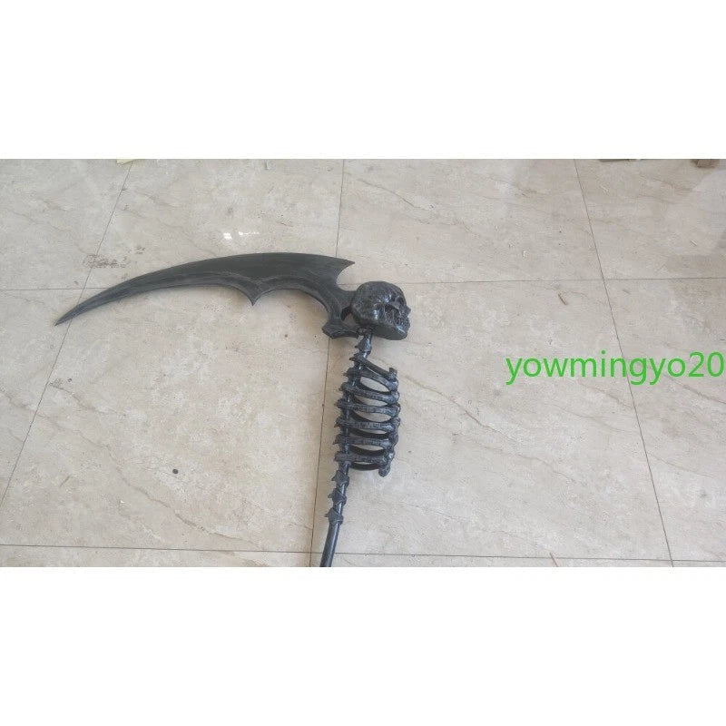 Halloween Funeral Style Cosplay Scythe Prop Large Costume Accessory Performance 07FC0E-D4 - KOEEK