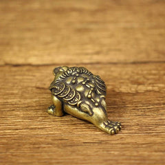5.5cm Chinese Retro Brass Ornament Fortune Household Decoration Handicraft 07FC0E-D4 - KOEEK