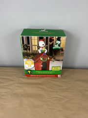 Authentic GEMMY Snoopy On Dog House Lighted Christmas Inflatable Un In Box GEMMY - KOEEK
