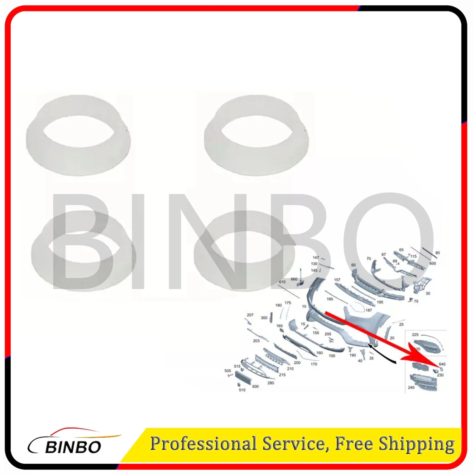 4Pcs Decoupling Sealing Ring 0005429904 For Mercedes S-Class E-Class C-Class 07FC0E-D4 - KOEEK