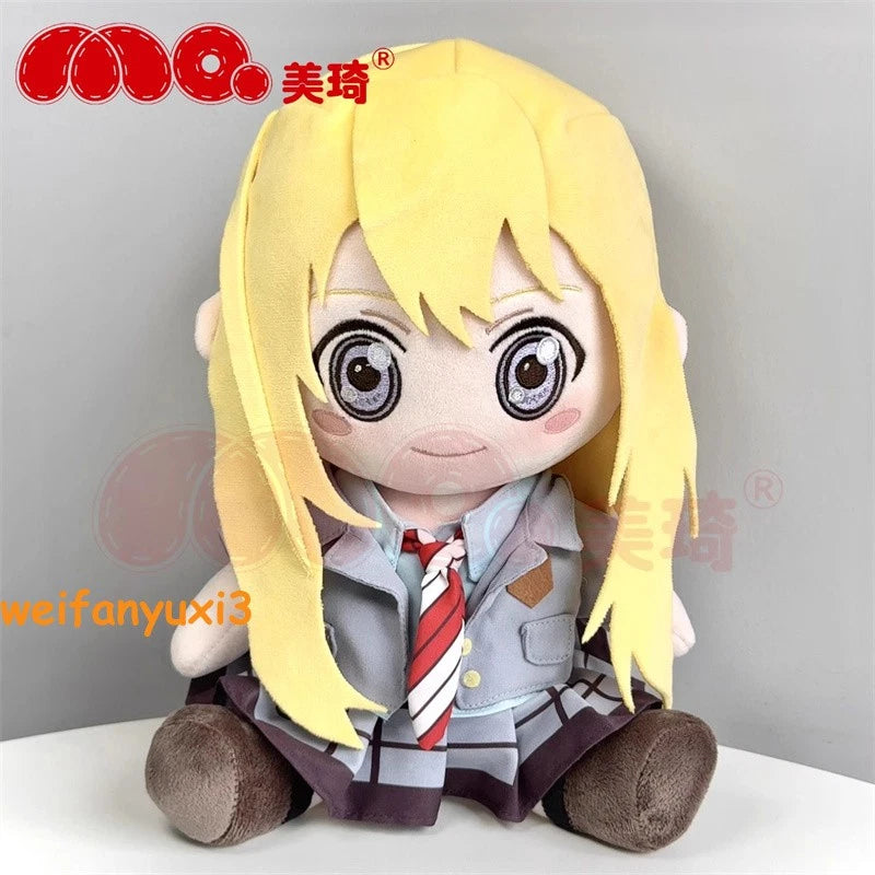 30cm Your Lie in April Miyazono Kaori Plush Doll Plushie Dress-Up Stuffed Toys 07FC0E-D4 - KOEEK