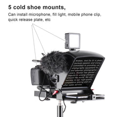 new Video Recording Prompter 5 Cold Shoe Mounts High Light Transmittance koeek - KOEEK