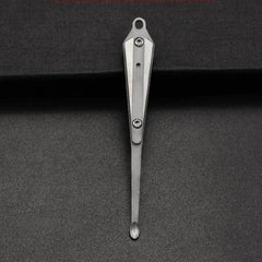 EDC Large Titanium Alloy Earwax Cleaner Ear Pick Wax Remover Spoon Clean Health 07FC0E-D4 - KOEEK