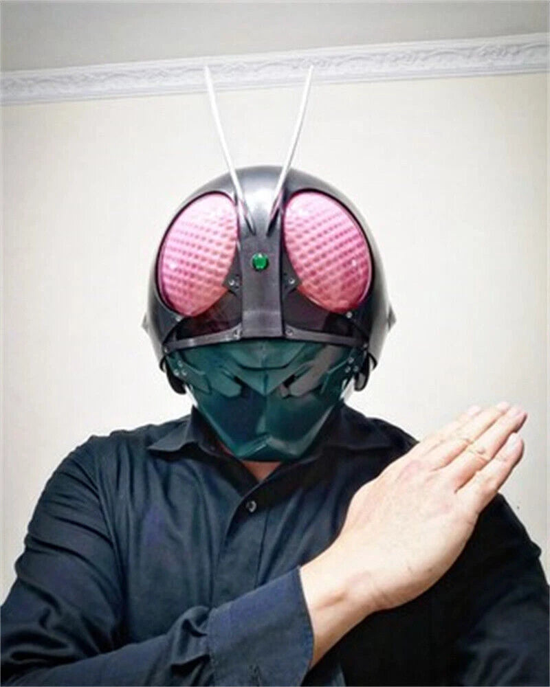 Kamen Rider Wizard Cosplay Helmet 1:1 Wearable LED EyesTheater Ver. Resin Mask 07FC0E-D4 - KOEEK