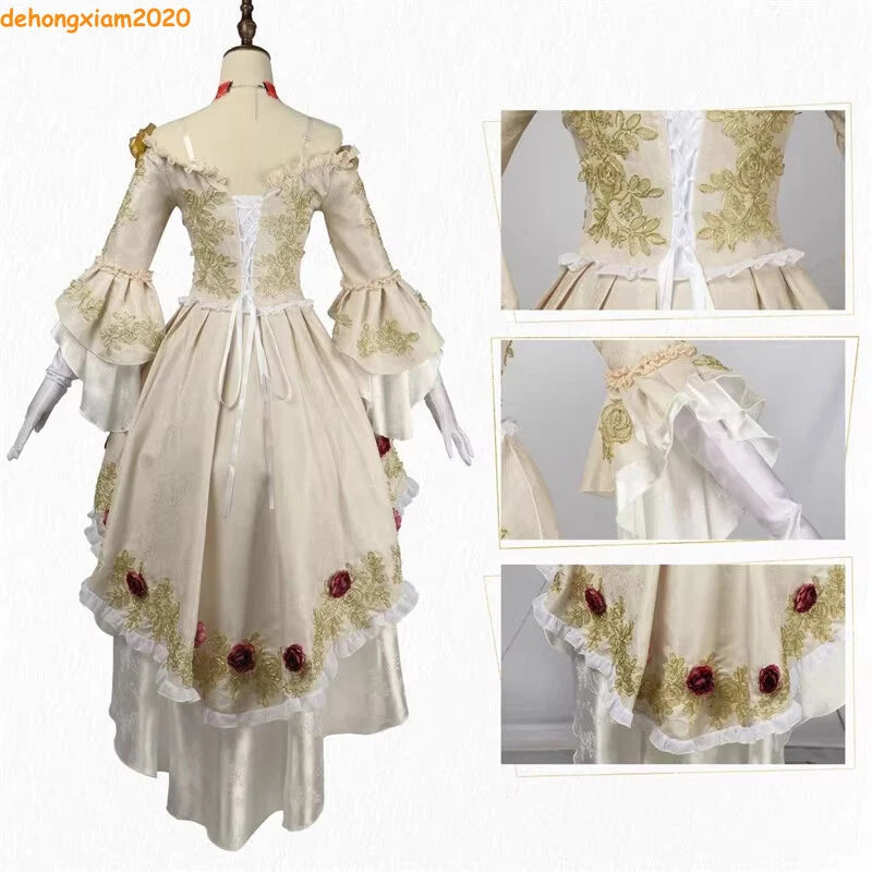 Cosplay Identity V Bloody Queen Mary Cosplay Costume Women Girl Dress White 07FC0E-D4 - KOEEK