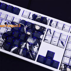 The Hungry Lamb 108 Keys PBT RGB Keycaps for Cherry MX Mechanical Keyboard Gift 07FC0E-D4 - KOEEK