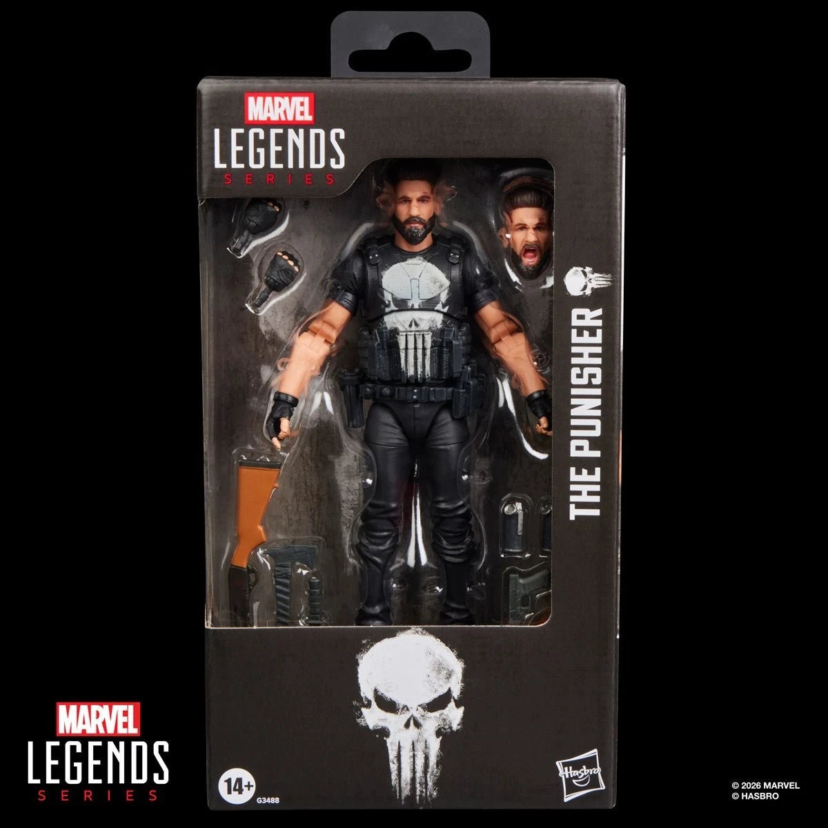 Hasbro Marvel Legends Punisher Frank Castle 6 Inch Action Figure Collectible HASBRO - KOEEK
