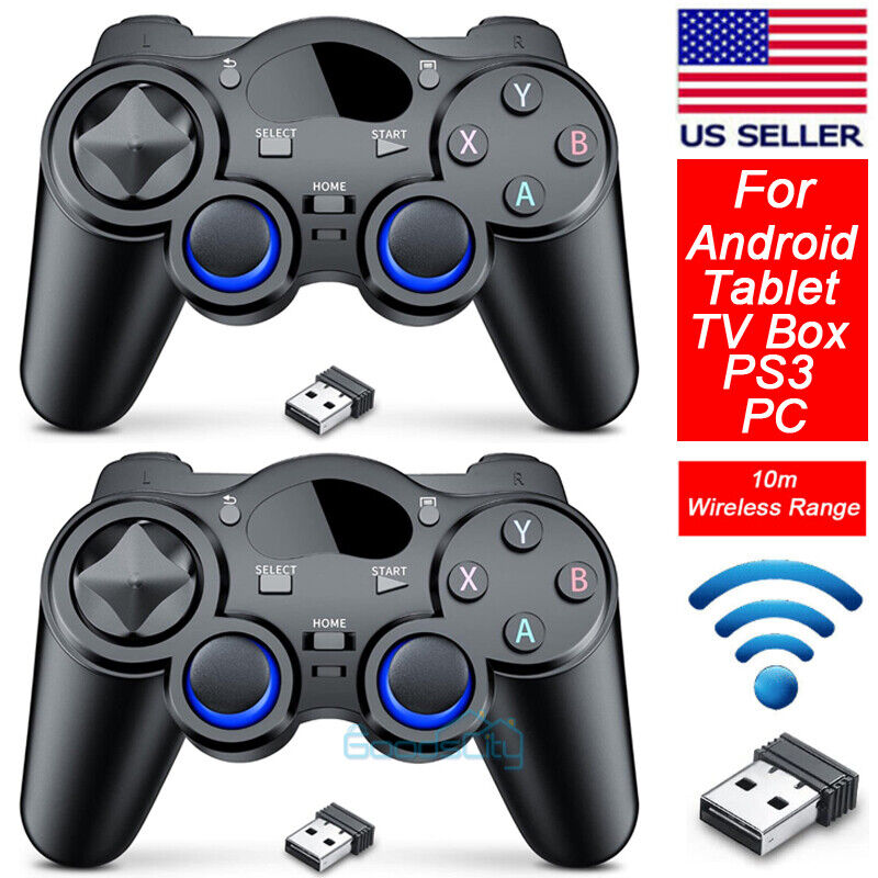 nye trådløse fjernkontroller GamePads for PlayStation 3 PS3 SVART