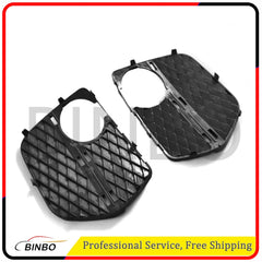 Pair Car Front Bumper Grill Fog Light Grille For BMW X6 E71 2012 - 2014 2013 07FC0E-D4 - KOEEK