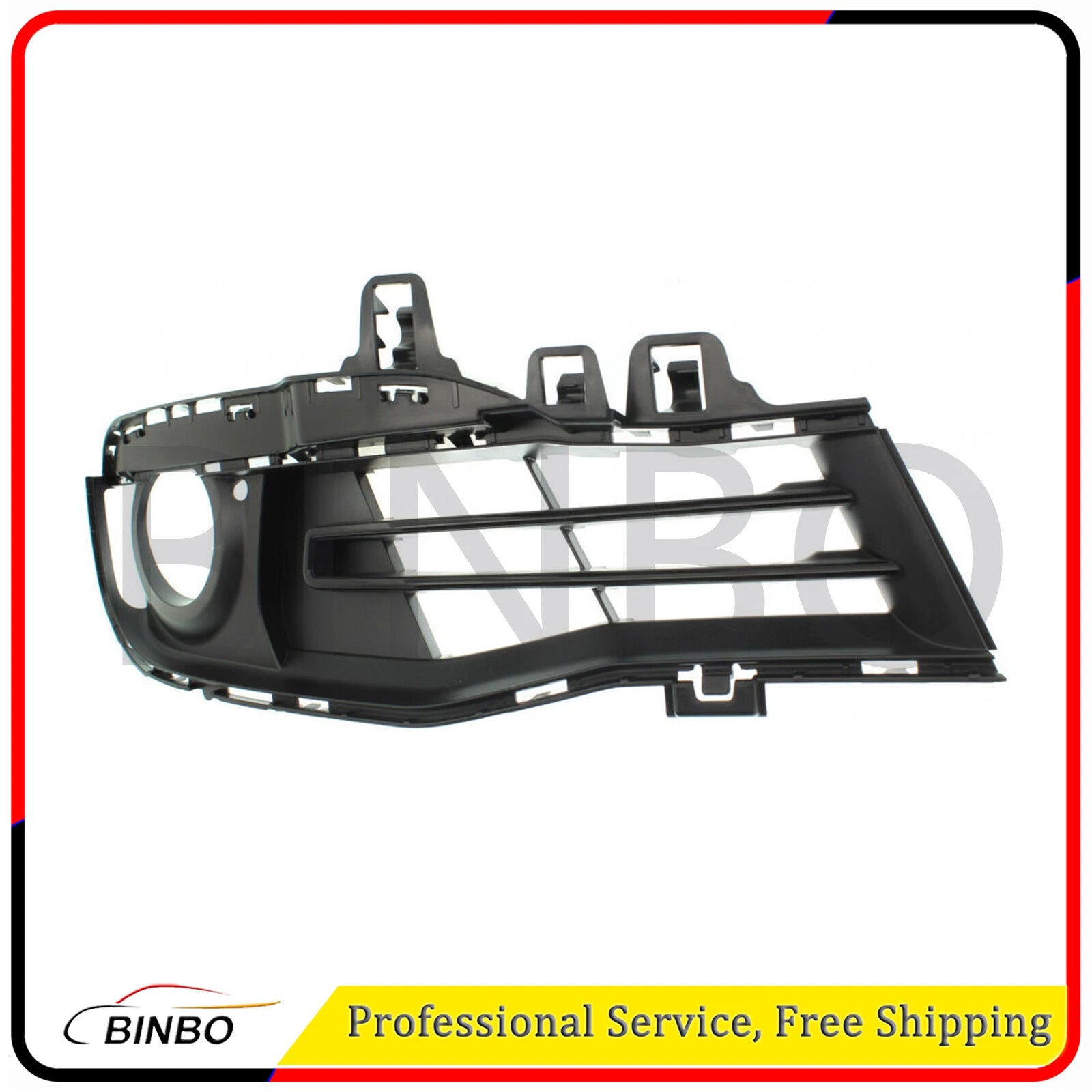 Front Bumper Fog Light Grille Cover Fit For BMW F30 F31 LCI 16-2019 Right Side 07FC0E-D4 - KOEEK