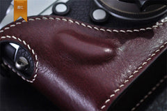 Leather Protective Cover Half Case Handmade for Leica M240 M246 07FC0E-D4 - KOEEK