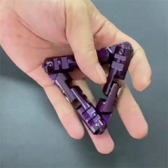 Triangular Fidget Roller Adult Metal EDC Fidget Toys Anxiety Stress Relief Toys 07FC0E-D4 - KOEEK