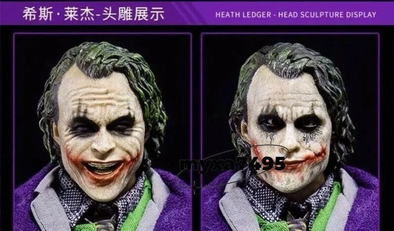 US SHIP!  The Dark Knight Joker Action Figure Doll 1/6 Model Statue Ornament Toy 07FC0E-D4 - KOEEK