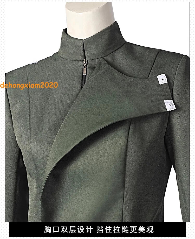Star Wars Obi- Wan Kenobi Military Women Cosplay Costume Party Uniform Outfit 07FC0E-D4 - KOEEK