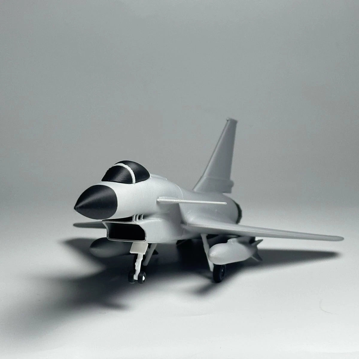 1:48 J-10 Vigorous Dragon Fighter 3D Printed Model 23.8cm PLA Air Force Display 07FC0E-D4 - KOEEK