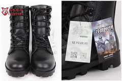 Russian DPR Men Motorcycle Combat Boots Military Boots Ankle Leather Shoes Boots 07FC0E-D4 - KOEEK