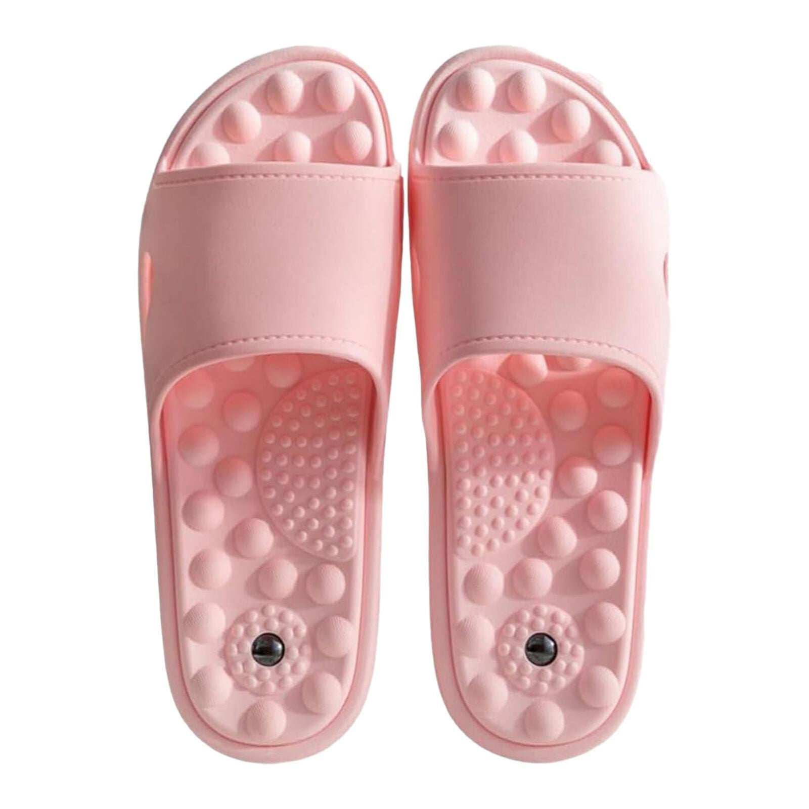 new 1 Pair Reflexology Sandals Foot Massager Slippers Acupressure Acupuncture Shoes koeek - KOEEK