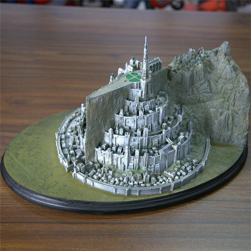 The Lord of The Rings Minas Tirith Capital of Gondor Statue Model Figure Gifts 07FC0E-D4 - KOEEK