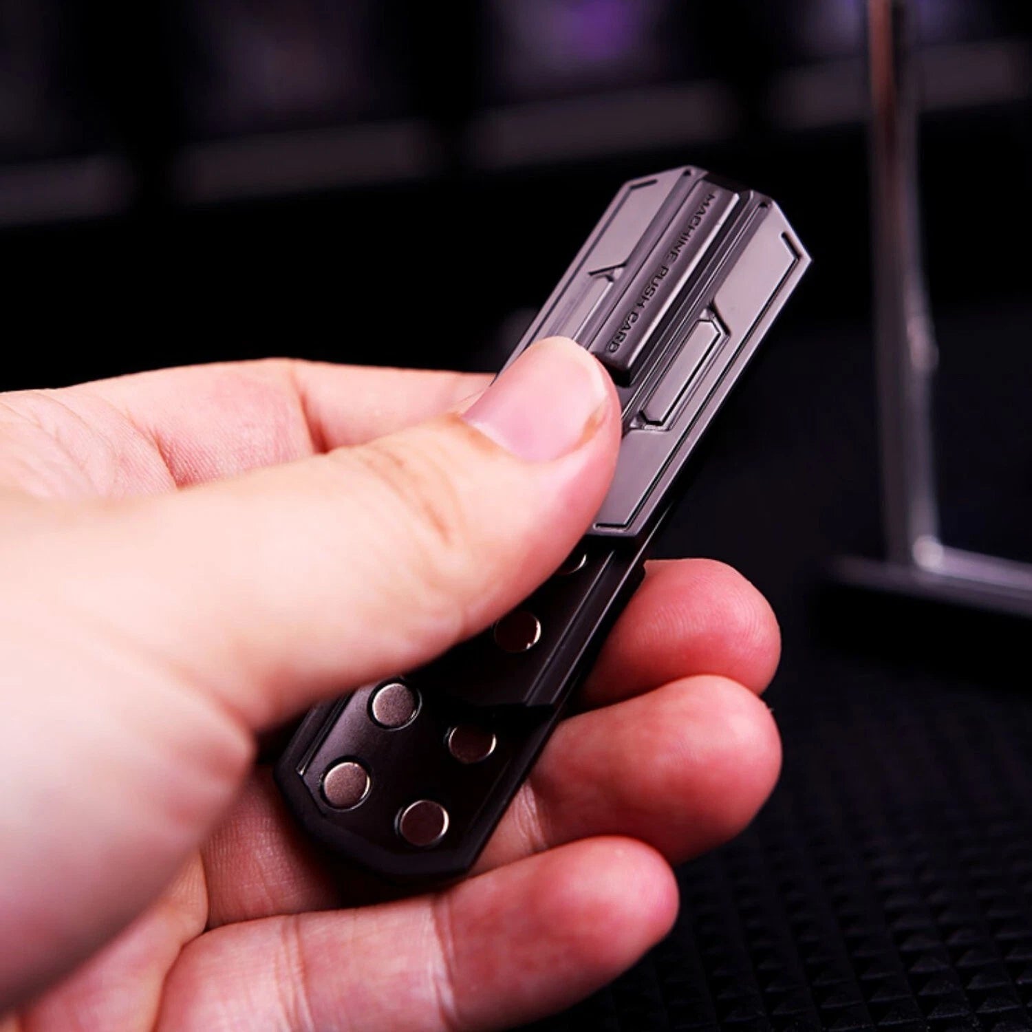 Luminous Fidget Haptic Slider EDC Fidget Clicker Adult Fidget Toys Stress Relief 07FC0E-D4 - KOEEK