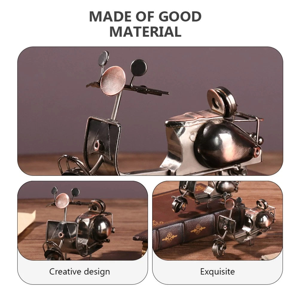 Motorcycle Ornaments Miniature Figurine Office Decorative Model 07FC0E-D4 - KOEEK