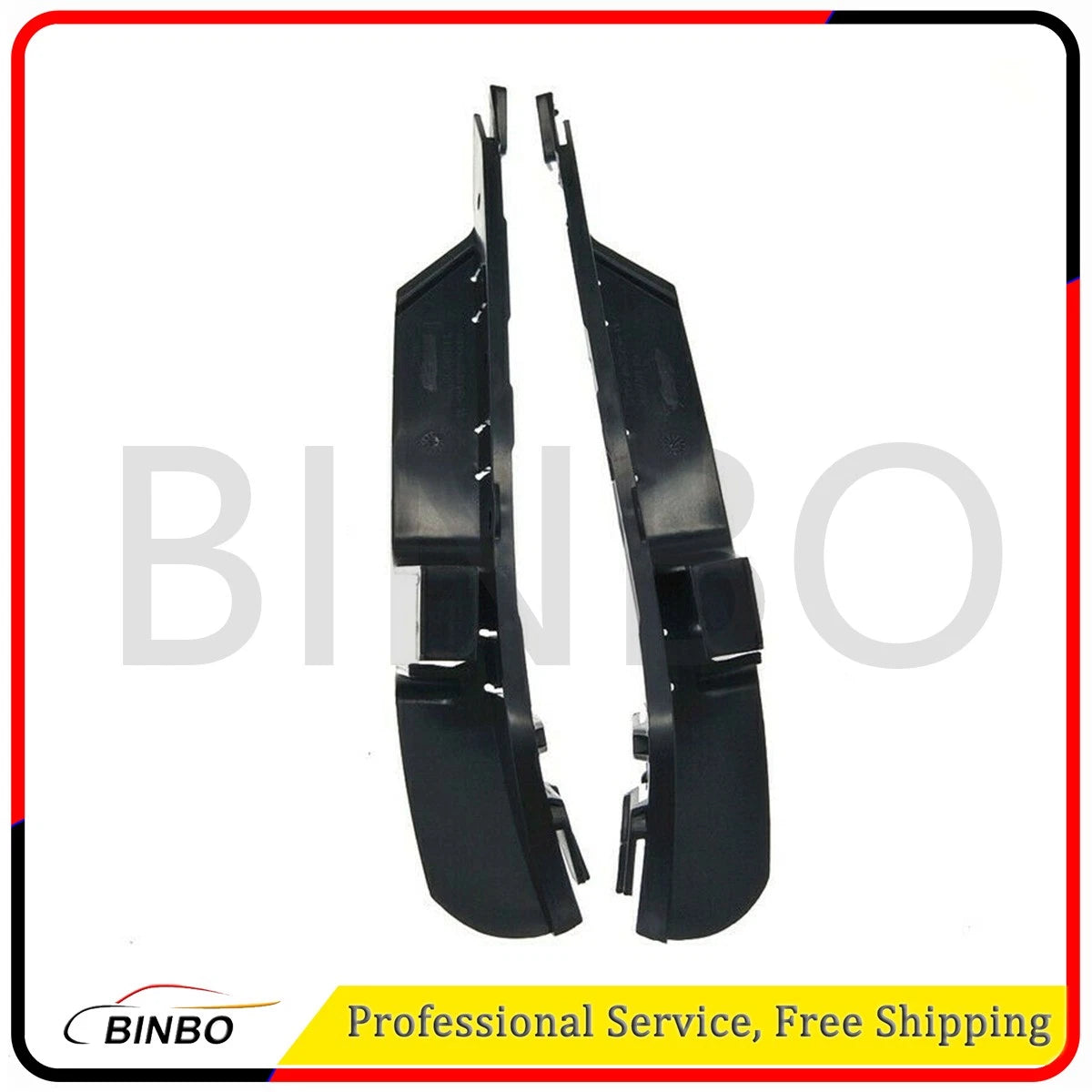 1 Pair Front Bumper Support Retainer Brackets For BMW 5 Series E60 E61 525i 530i 07FC0E-D4 - KOEEK
