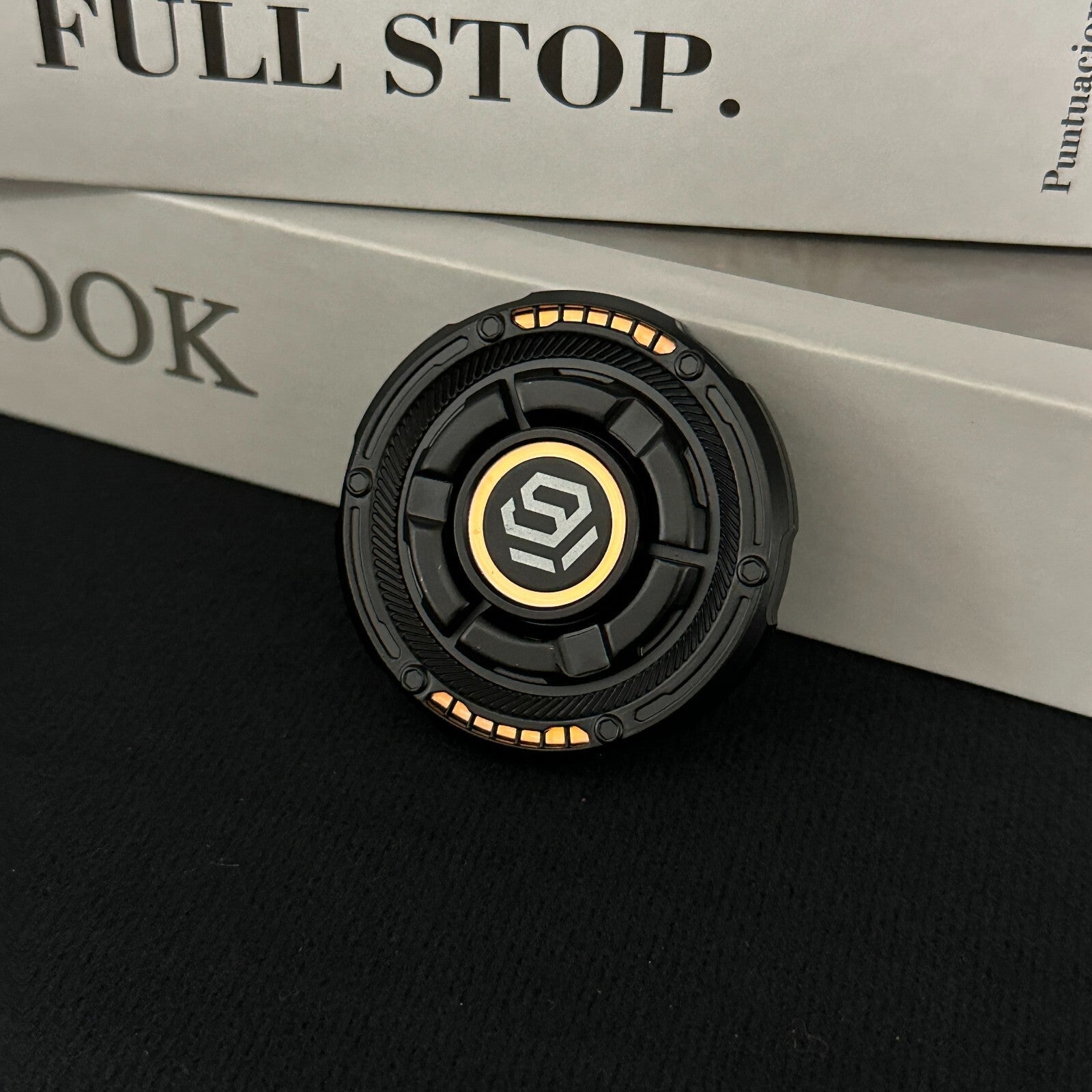 Fidget Spinner Traveler Edc Luminous Fidget Slider ADHD Gyro Toys Adult Gift 07FC0E-D4 - KOEEK