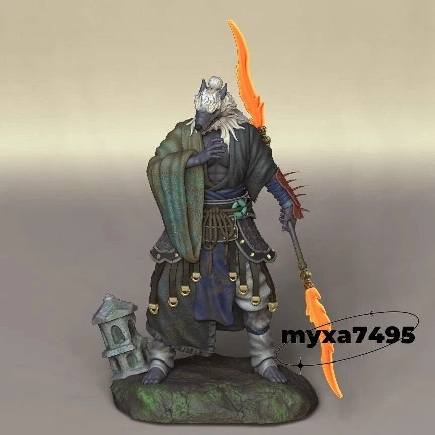 Black Myth Wukong Resin Figure Guang Zhi Wolf Demon Unassembled Unpainted Model 07FC0E-D4 - KOEEK