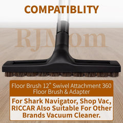 Universal vacuum floor brush attachment for vacuum cleaners 07FC0E-D4 - KOEEK