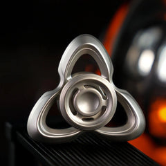 Stainless Steel Fidget Spinner EDC Fidget Toy Anxiety Stress Relief Spinning Toy 07FC0E-D4 - KOEEK