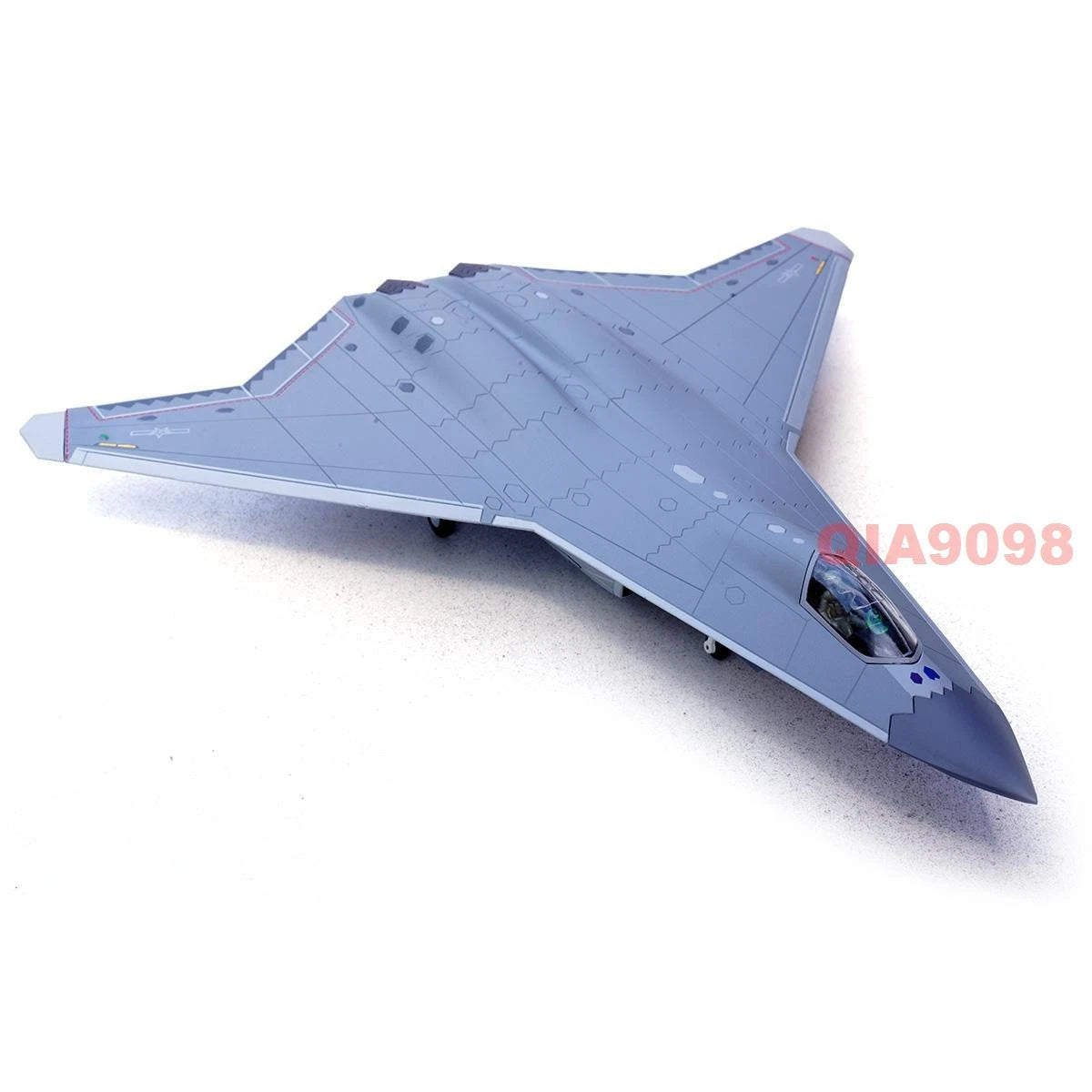 1/72 Scale China PLA Sixth Generation J-50 Stealth Fighter Jet Metal Model 07FC0E-D4 - KOEEK