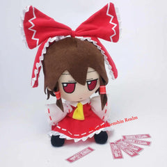 Anime Touhou Project Fumo Collection Hakurei Reimu 20cm Plush Doll Stuffed Toy 07FC0E-D4 - KOEEK