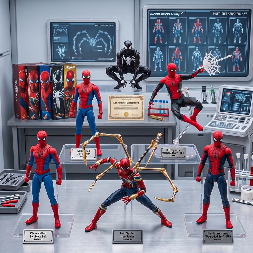 ZD Toys Iron Spider Suit 1/10 Scale 7" No Way Home Collectible Figure ZD_TOYS - KOEEK