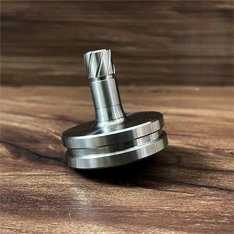 Titanium Spinning Top Fidget Toy Premium Desktop EDC Toy Spinner Gyroscope Gift 07FC0E-D4 - KOEEK