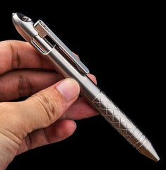 Titanium Alloy Ballpoint Pen Business Office Writing Signature Bolt Pen EDC Tool 07FC0E-D4 - KOEEK