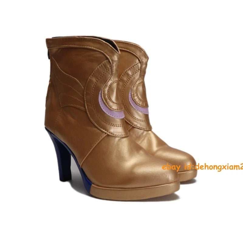 Honkai: Star Rail Cipher Cosplay Shoes High Heels Cosplay Prop Shoes Customed 07FC0E-D4 - KOEEK