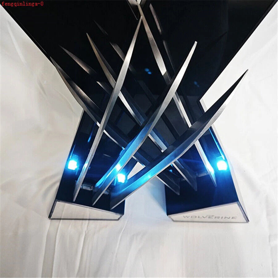 Deadpool & Wolverine Logan Steel Claw Cosplay Wearable Props LED Table Ornament 07FC0E-D4 - KOEEK