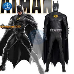 The Flash Batman Michael Keaton Cosplay Costumes Full Suit Outfit Halloween 2023 07FC0E-D4 - KOEEK