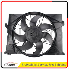 Radiator Cooling Fan Assembly For Mercedes Benz S550 Base Sedan 2007 2008-2013 07FC0E-D4 - KOEEK