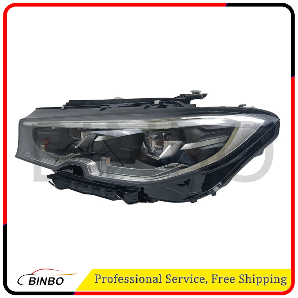 Left Driver Side LED Headlights For 2019-2021 BMW 3 Series G20 G21 340i 330i AFS 07FC0E-D4 - KOEEK