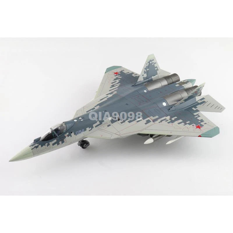 1/72 Scale Russian Sukhoi Su-57 "Felon" Stealth Fighter Diecast Metal Model 07FC0E-D4 - KOEEK