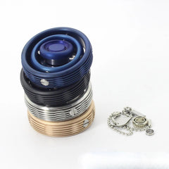 Metal Gyroscope Toy Stainless Steel Hand Fidget Stress Relief Focus EDC Toy Gyro 07FC0E-D4 - KOEEK